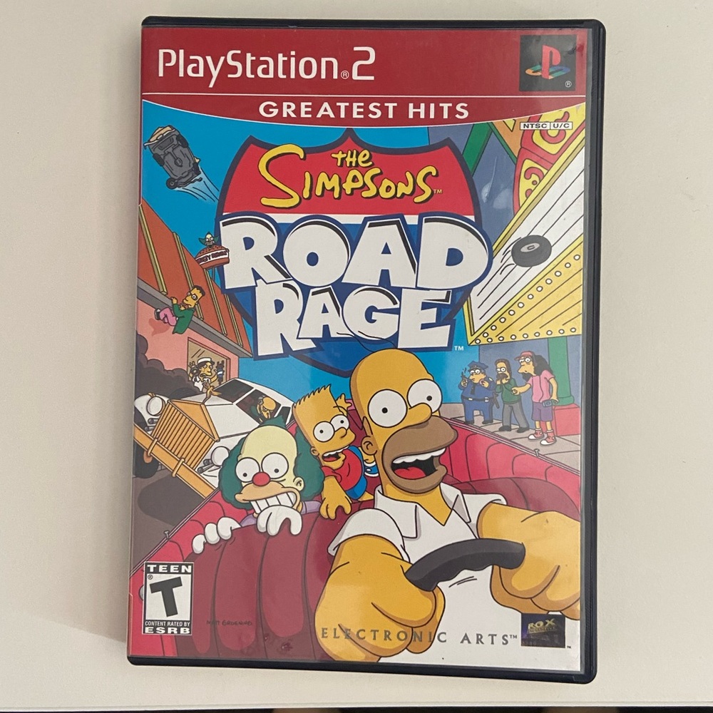PlayStation 2 Simpson Road Rage